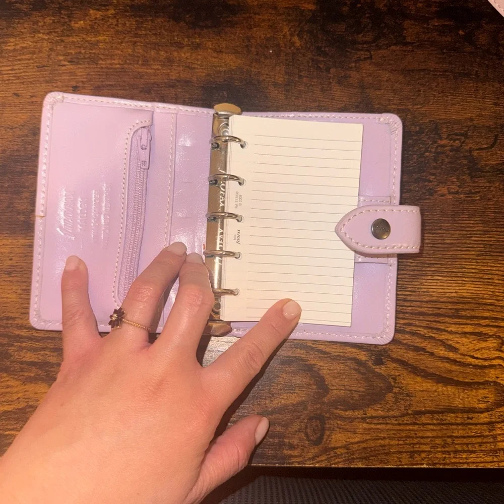 filoFAX Mini Malden Orchid Organizer *last sale was canceled* - Picture 2 of 4